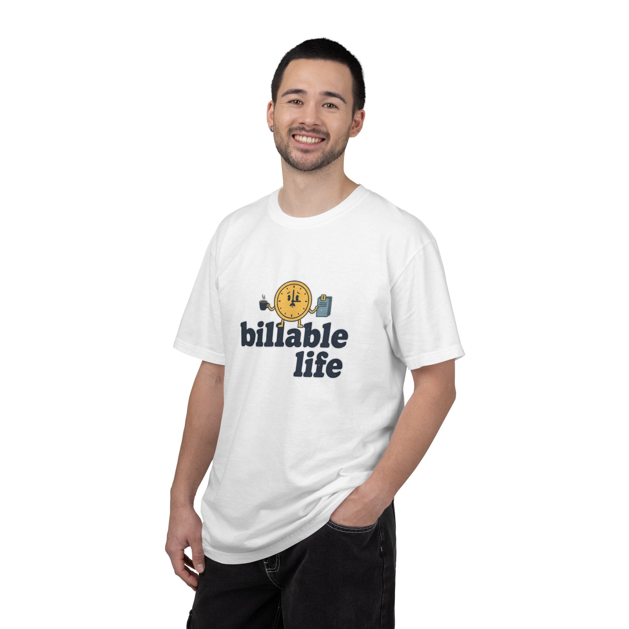 Billable Life T-Shirt — Funny Accountant/Freelancer Time Tracking Tee